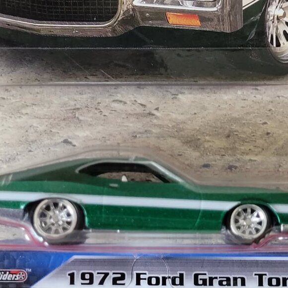 2023 HOT WHEELS, PREMIUM REAL RIDERS, 1972 FORD GRAN TORINO SPORT, MINT!!! - Picture 2 of 3